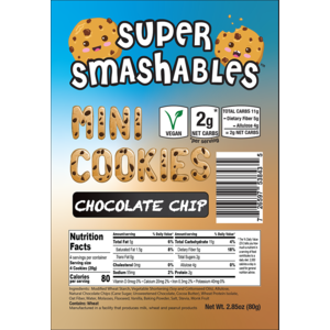 Super Smashables Super Smashables Mini Cookies Chocolate Chip