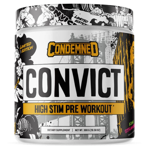 Condemned Labz Convict Stim - Kiwi Strawberry Condemned Labz Convict Stim - Kiwi Strawberry