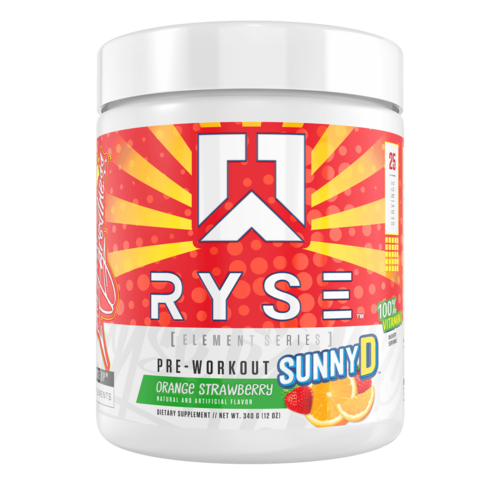 Ryse Supplements RYSE Element Series SunnyD™ Orange Strawberry Element Pre-Workout