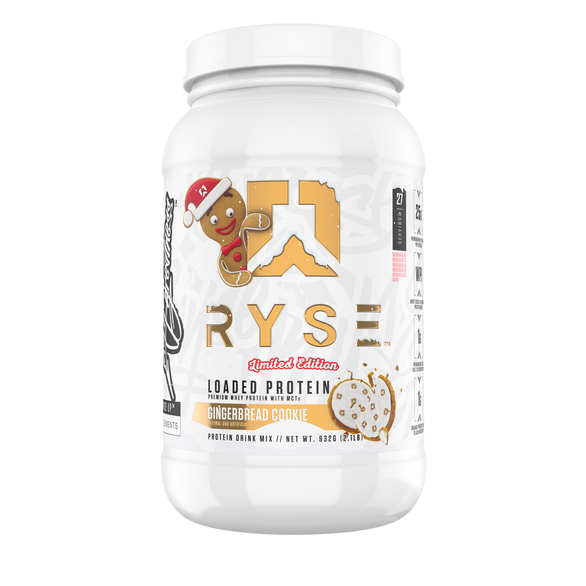 RYSE reveals a limited Gingerbread Cookie Loaded Protein