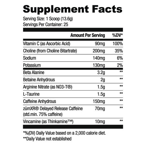 Ryse Supplements RYSE Element Series SunnyD™ Orange Strawberry Element Pre-Workout