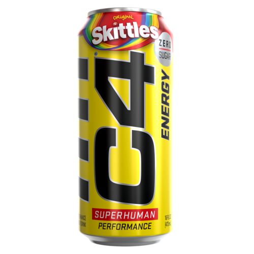 C4 Energy C4 Carbonated Skittles Can