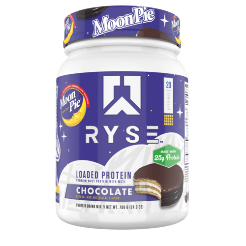 Ryse Supplements Ryse Loaded Premium Whey Protein Moon Pie (24.9 Oz. / 20 Servings)