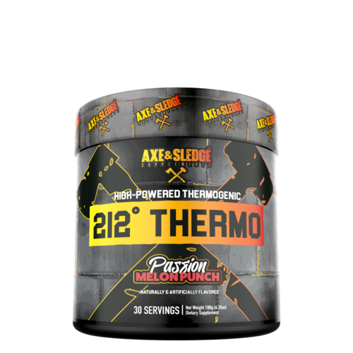 Axe & Sledge 212° Thermo // Powdered Fat Burner - Passion Melon Punch Axe & Sledge 212° Thermo // Powdered Fat Burner - Passion Melon Punch
