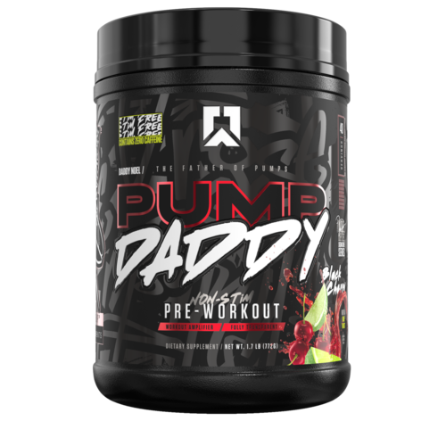 Ryse Supplements Pump Daddy | Non-Stimulant Pre-workout - Black Cherry Citrus Ryse Supplements Pump Daddy | Non-Stimulant Pre-workout - Black Cherry Citrus