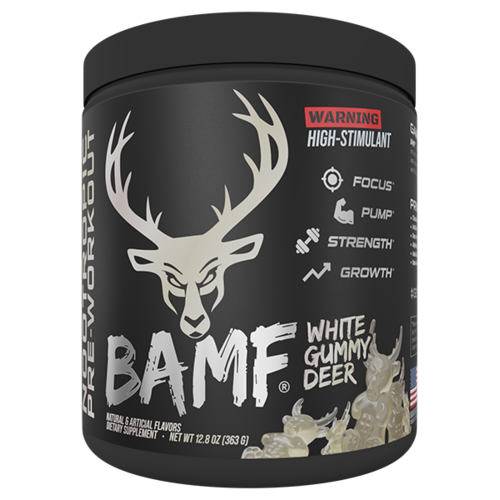 Bucked Up BAMF Candy Series 30 serving - White Gummy Deer