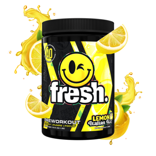 MyFreshSupps FRESH™ Pre - Lemon Italian Ice