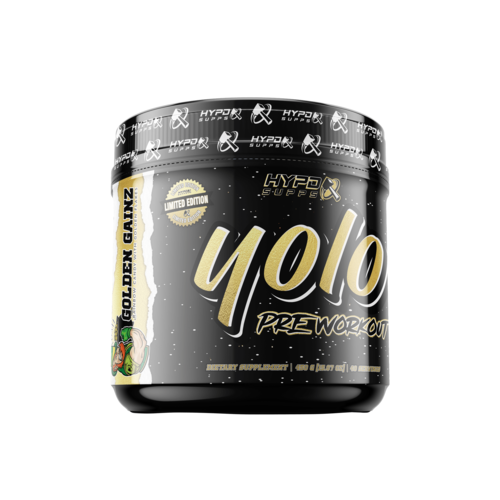 HYPD SUPPS YOLO DARK Pre workout 20 serving - Golden Gainz HYPD SUPPS YOLO DARK Pre workout 20 serving - Golden Gainz