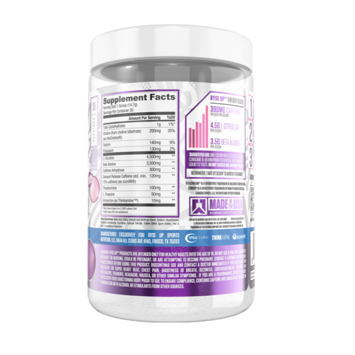 Ryse Supplements Ryse Loaded Pre - Bazooka® Grape