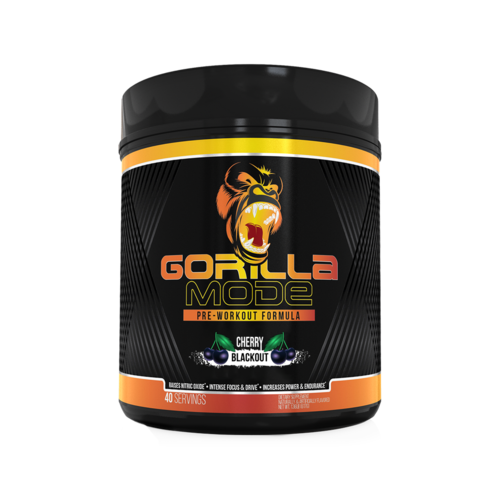Gorilla Mind Gorilla Mode Pre Workout - Cherry Blackout Gorilla Mind Gorilla Mode Pre Workout - Cherry Blackout