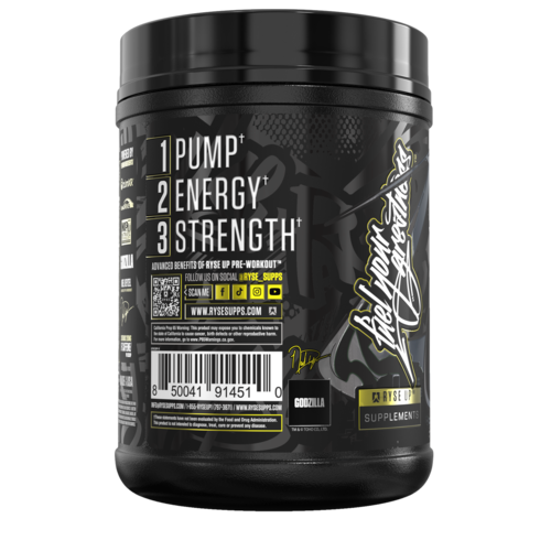 Ryse Supplements Ryse Godzilla Pre Workout - Passion Pineapple