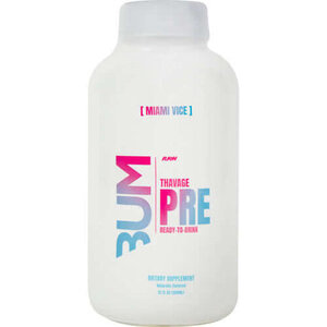 Raw Nutrition Thavage Pre-Workout RTD - Miami Vice