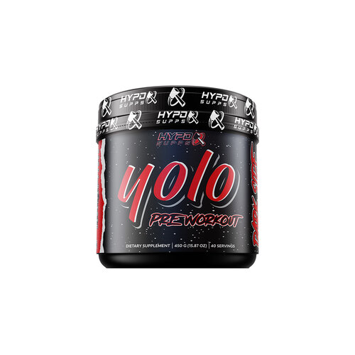 HYPD SUPPS YOLO DARK Pre workout 20 serving - Red Smash HYPD SUPPS YOLO DARK Pre workout 20 serving - Red Smash