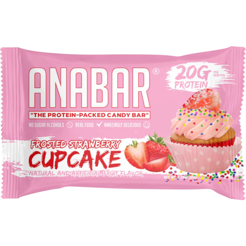 Anabar Anabar Whole Food Performance Bar - Frosted Strawberry Cupcake
