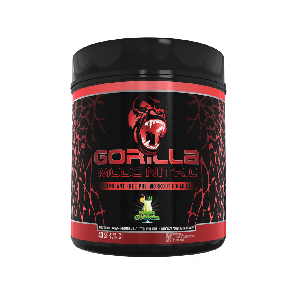 Gorilla Mind  Gorilla Mode Pre Workout - Pina Colada - XN Supplements