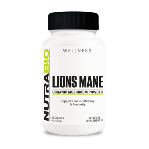 Nutrabio Organic Lions Mane (500 mg)