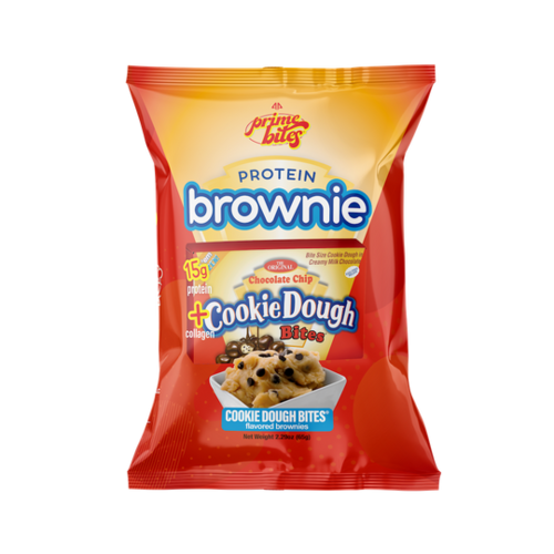 AP Sports Regimen Prime Bites Brownie - Chocolate Chip Cookie Dough Bites AP Sports Regimen Prime Bites Brownie - Chocolate Chip Cookie Dough Bites