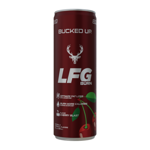 Bucked Up Energy LFG Burn Energy Drink - Cherry Blast