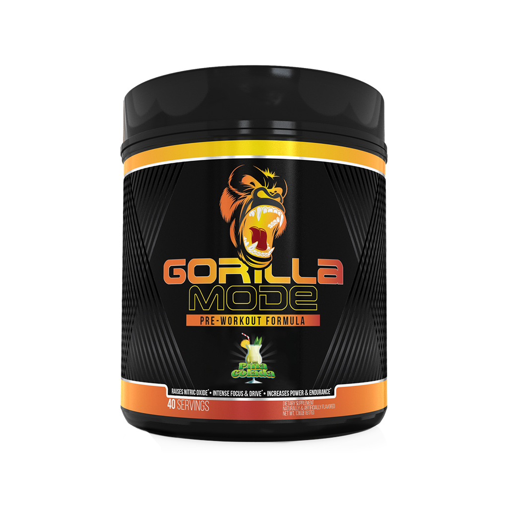 Gorilla Mind  Gorilla Mode Pre Workout - Pina Colada - XN Supplements