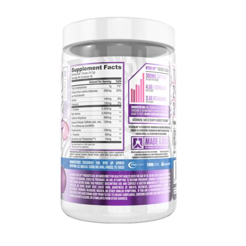 Ryse Supplements Ryse Loaded Pre - Bazooka® Grape