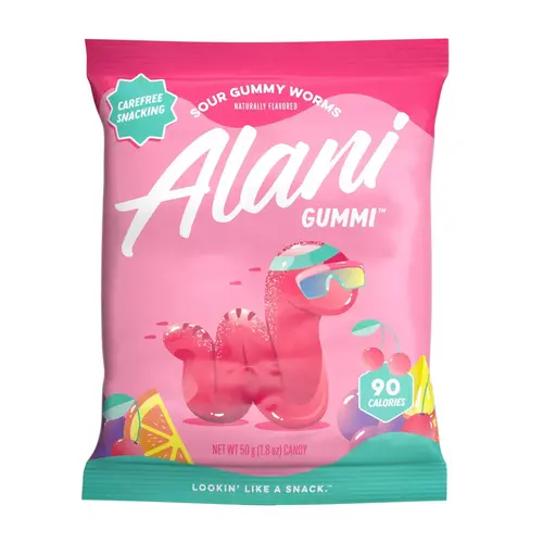 Alani Nu Alani Gummi - Sour Gummy Worms