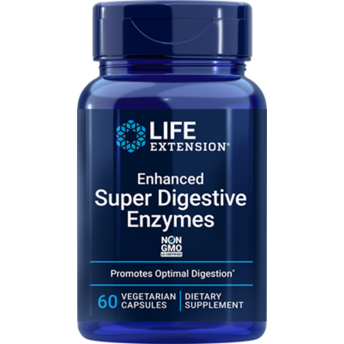 Life Extension Enhanced Super Digestive Enzymes 60 vegetarian capsules