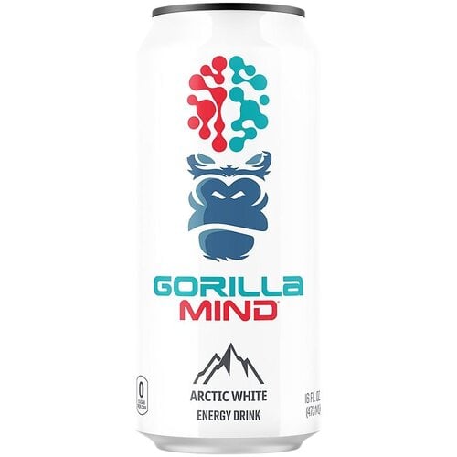 Gorilla Mind Energy Gorilla Mind Energy Drink - Arctic White