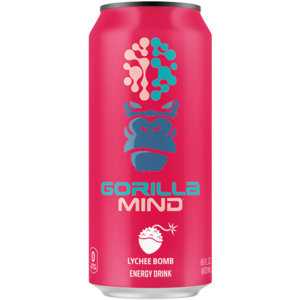 Gorilla Mind Energy Gorilla Mind Energy Drink - Lychee Bomb