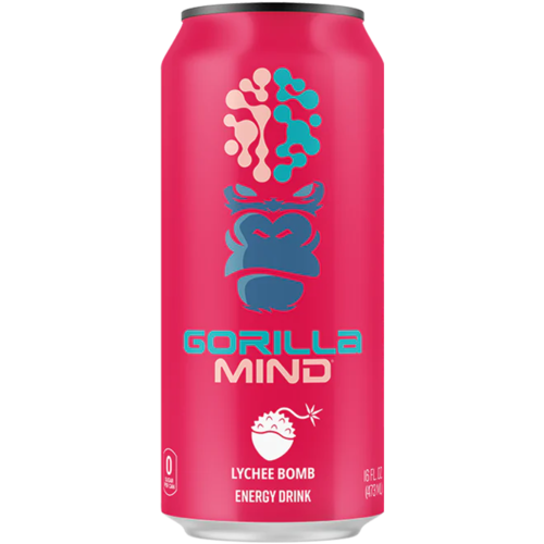 Gorilla Mind Energy Gorilla Mind Energy Drink - Lychee Bomb