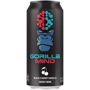 Gorilla Mind Energy Gorilla Mind Energy Drink - Black Cherry Vanilla