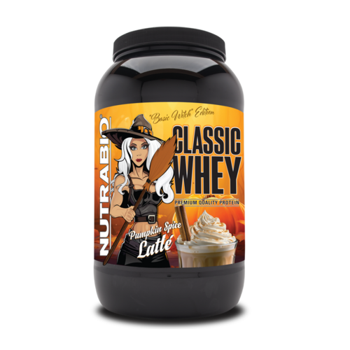 Nutrabio 2lb Classic Whey Protein - Pumpkin Spice Latte ["Basic Witch" Edition]