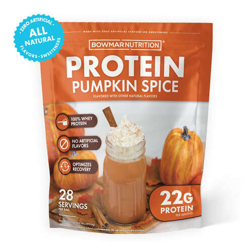 Bowmar Nutrition 2lb Bowmar 100% Whey Protein - Pumpkin Spice Bowmar Nutrition 2lb Bowmar 100% Whey Protein - Pumpkin Spice