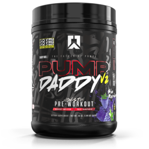 Ryse Supplements Pump Daddy V2 | Non-Stimulant Pre-workout - Blue Raspberry