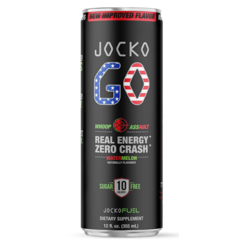 Jocko Fuel Jocko Go Energy Drink - Whoop Assault (Watermelon)