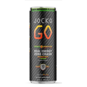 Jocko Fuel Jocko Go Energy Drink - Mango Mayhem (Passion Fruit + Mango)