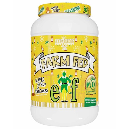 Axe & Sledge Farm Fed Elf // Grass-Fed Whey Protein Isolate - Maple Syrup on Pancakes Axe & Sledge Farm Fed Elf // Grass-Fed Whey Protein Isolate - Maple Syrup on Pancakes