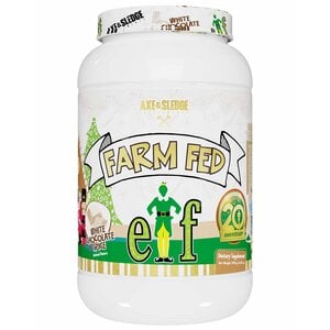 Axe & Sledge Farm Fed Elf // Grass-Fed Whey Protein Isolate - White Chocolate Spice