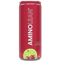 AminoLean Energy Drink 12oz - Sparkling Cherry Lime