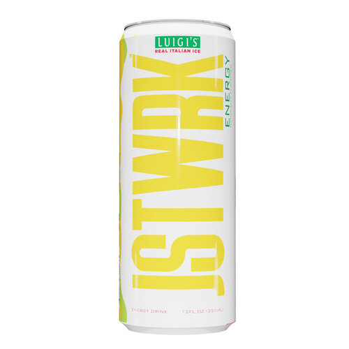 JST WRK Energy JST WRK Energy Drink - LUIGI'S® Real Italian Ice Lemon