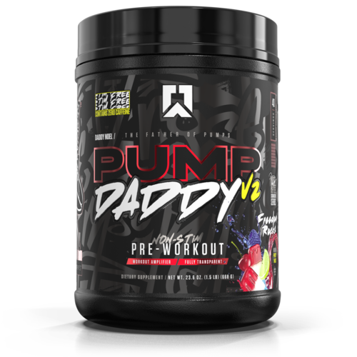 Ryse Supplements Pump Daddy V2 | Non-Stimulant Pre-workout - Freedom Rocks