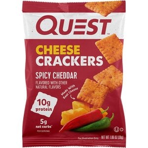 Quest Nutrition Quest Spicy Cheese Crackers Bag 1oz