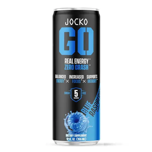 Jocko Fuel Jocko Go Energy Drink - Blue Raspberry
