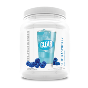 Nutrabio NutraBio Clear Isolate Protein Powder - Blue Raspberry 20 servings