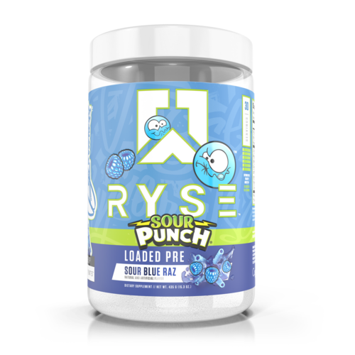 Ryse Supplements Ryse Loaded Pre - Sour Punch™ Blue Raz