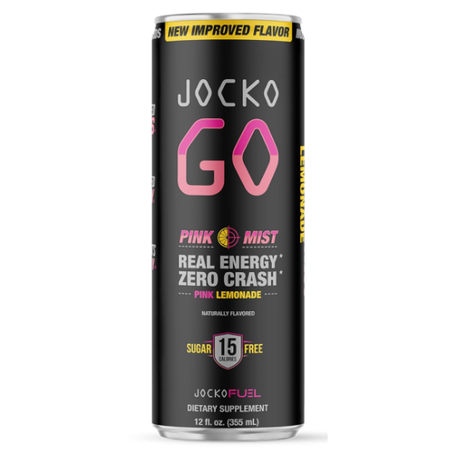 Jocko Fuel Jocko Go Energy Drink - Pink Mist (Pink Lemonade)
