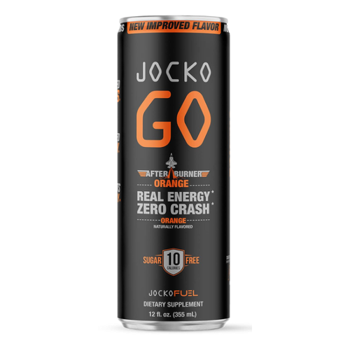 Jocko Fuel Jocko Go Energy Drink - After Burner Orange (Orange)