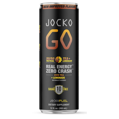 Jocko Fuel Jocko Go Energy Drink - 50/50 Tactical (Iced Tea + Lemonade)