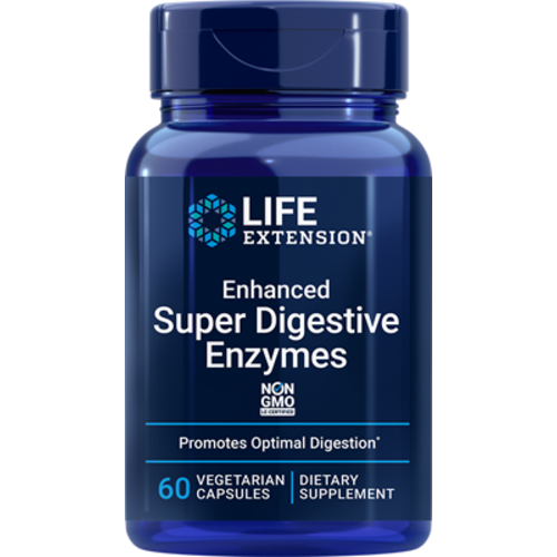Life Extension Enhanced Super Digestive Enzymes 60 vegetarian capsules