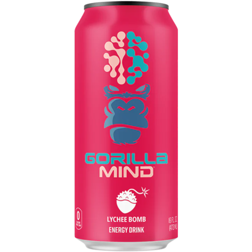 Gorilla Mind Energy Gorilla Mind Energy Drink - Lychee Bomb