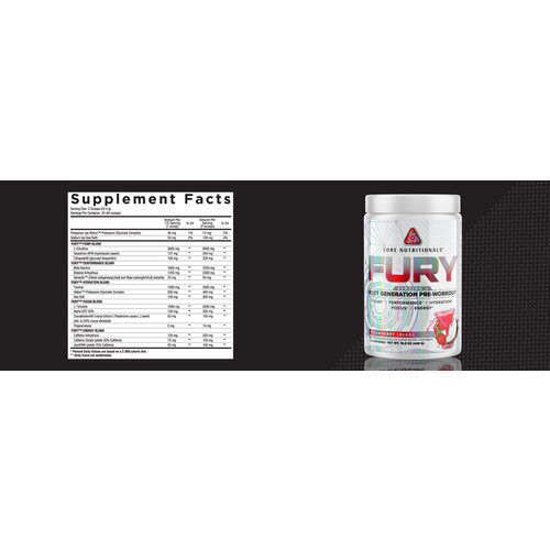 Core Nutritionals Core FURY™ V2 - Strawberry Colada